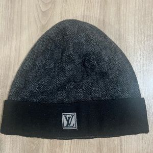 Louis Vuitton Checkered Beanie